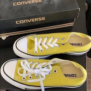 Lemon converse shoes